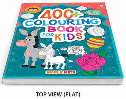 400+ Colouring Activity Book for Kids